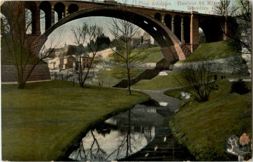 Luxembourg - Pont Adolpe
