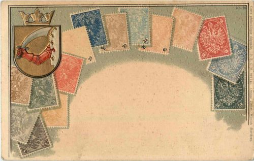Briefmarken - Herlaldik - Litho