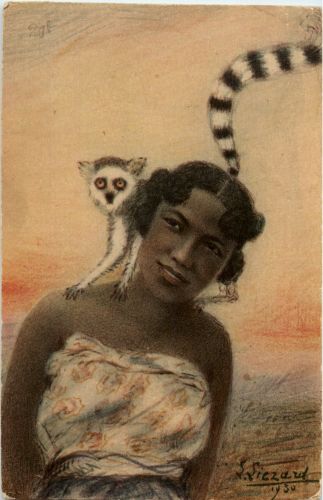 Exposition Coloniale de Paris 1931 - Madagascar - Künstler Liezard