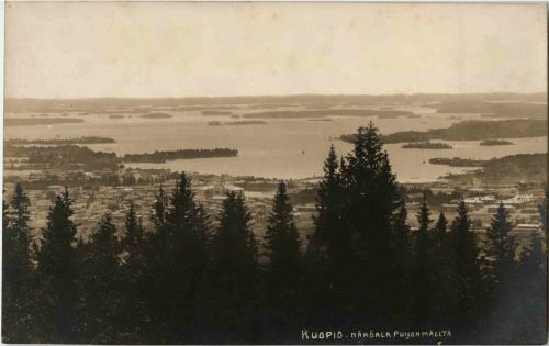 Kuopio - Näköala Puijon Mallta