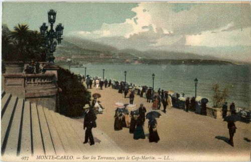 Monte-Carlo - Sur les terasses