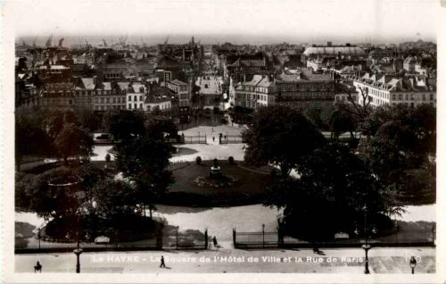 Le Havre - Le Square de l hotel de ville