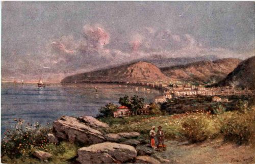 Sorrento - Vista da Capodimonte - Künstler G. Carelli