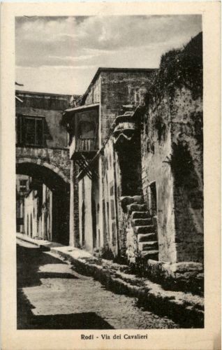 Rodi - Via dei Cavalieri