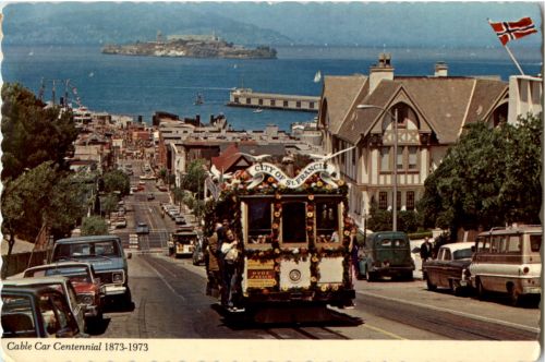 San Francisco - 100 Year Cable Car 1973