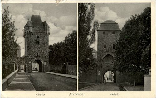 Ahrweiler - Obertor - Niedertor
