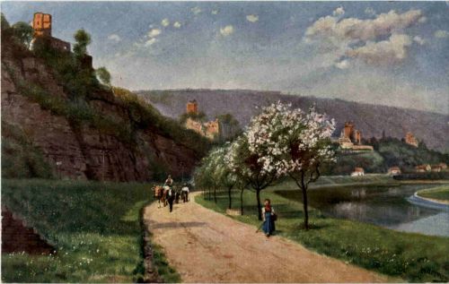 Neckarsteinach - Künstler H. Hoffmann