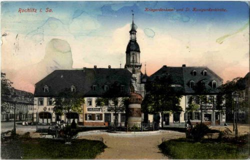 Rochlitz in Sachsen - Kriegerdenkmal