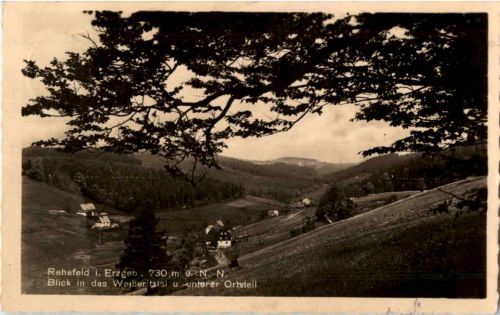 Rehefeld im Erzgebirge - Weiseritztal