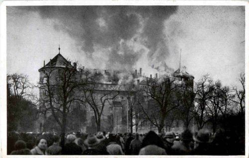 Brandkatastrophe Altes Schloss Stuttgart 1931