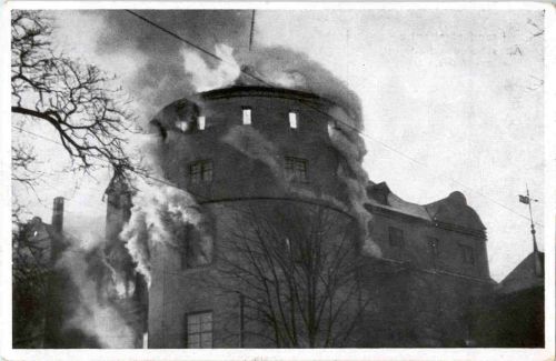 Brandkatastrophe Altes Schloss Stuttgart 1931