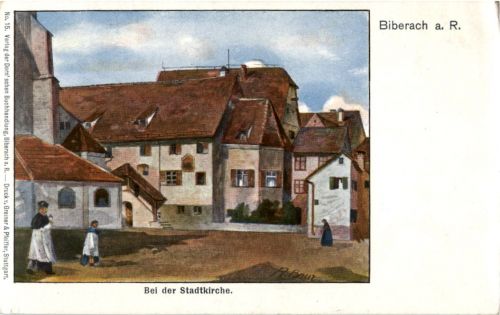 Biberach - Bei der Stadtkirche