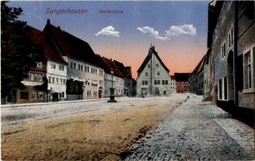 Sangerhausen - Marktplatz