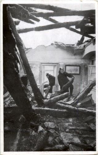 Stuttgart - Brandkatastrohe Altes Schloss 1931