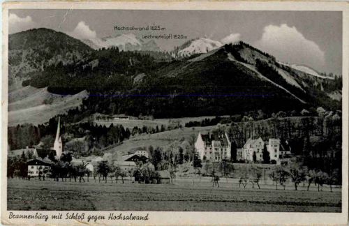 Brannenburg gegen Hochsalwand