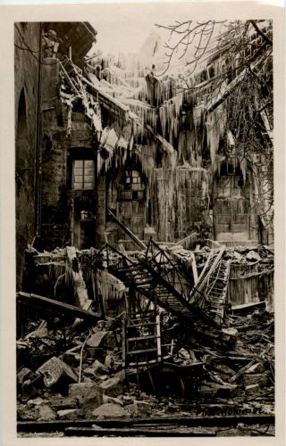 Stuttgart - Brandkatastrohe Altes Schloss 1931