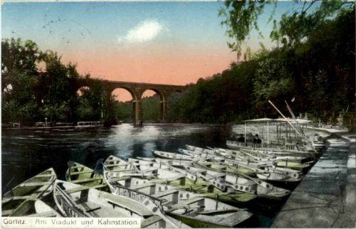 Görlitz - Am Viadukt und Kahnstation
