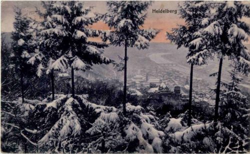Heidelberg im Winter