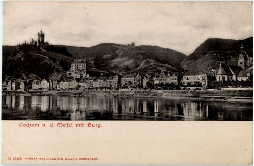 Cochem an der Mosel mit Burg