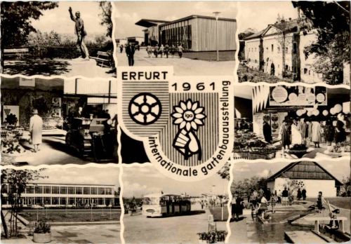 Erfurt Gartenbauausstellung 1961