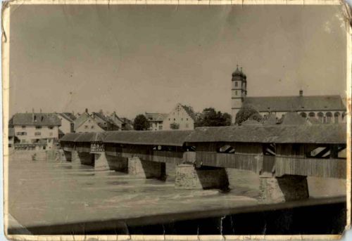 Säckingen - Holzbrücke