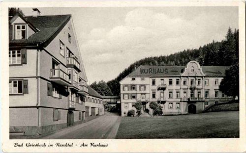 Bad Griesbach im Renchtal - am Kurhaus