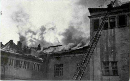Brandkatastrophe Altes Schloss Stuttgart 1931