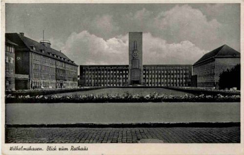 Wilhelmshaven - Blick zum Rathaus
