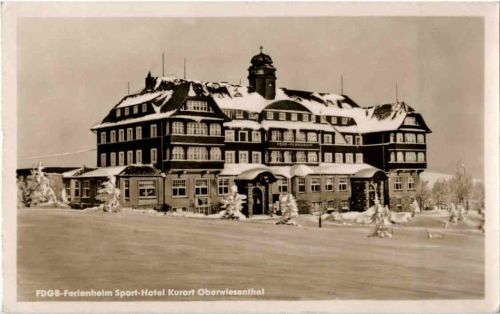 Oberwiesenthal - FDGB Ferienheim