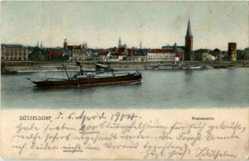 Düsseldorf - Rheinansicht
