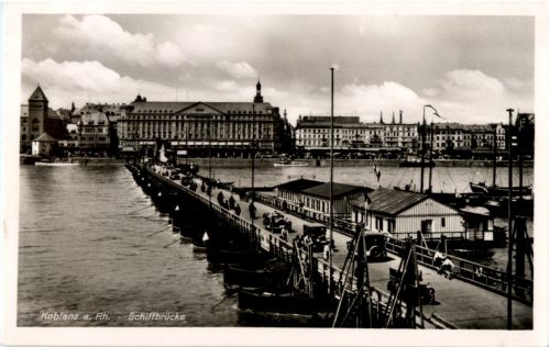 Koblenz - Schiffbrücke