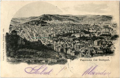 Panorma von Stuttgart
