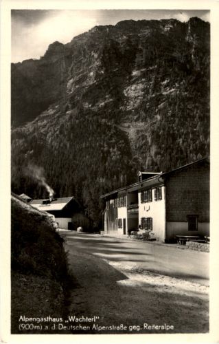 Alpengasthaus Wachterl an der Deutschen Alpenstrasse