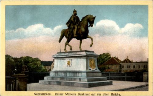 Saarbrücken - Kaiser Wilhelm Denkmal