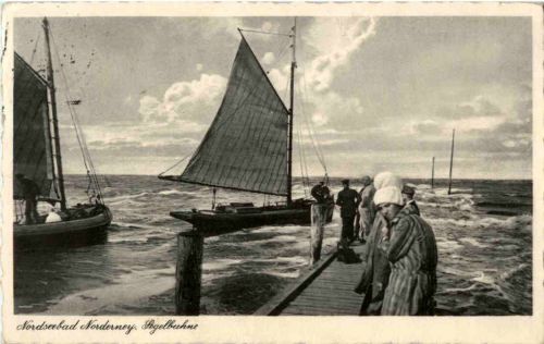 Nordseebad Norderney - Segelboote