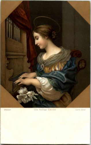 Die heilige Cäcille - Künstler Cario Dolci Dresden