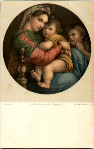 La Madonna della Seggiola - Künstler Raffaello Sanzio - Firenze