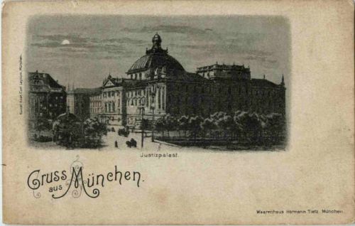 Gruss aus München - Justizpalast
