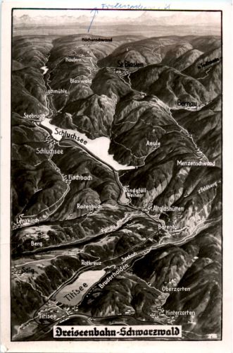 Dreiseenbahn - Schwarzwald - Titisee Schluchsee