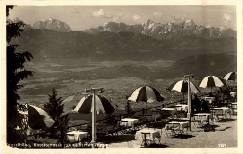 Kanzelhöhe - Hotelterasse