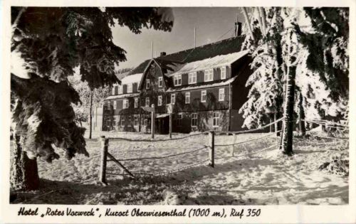 Oberwiesenthal - Rotes Vorwerk
