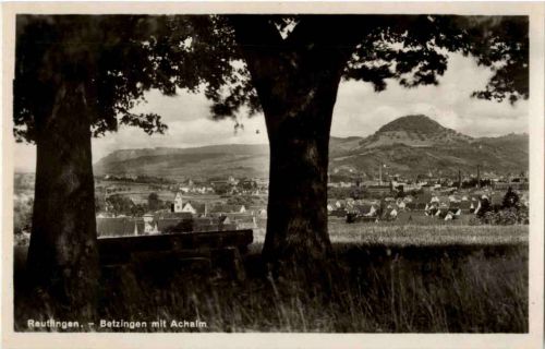 Reutlingen - Betzingen mit Achalm