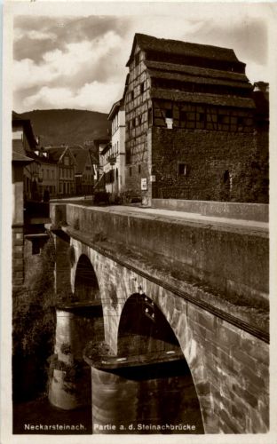 Neckarsteinach - Steinachbrücke