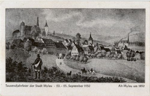 Tausendjahrfeier der Stadt Mylau 1950n