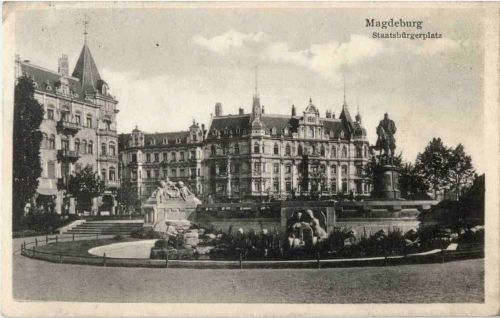 Magdeburg - Staatsbürgerplatz