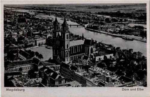 Magdeburg - Dom und Elbe