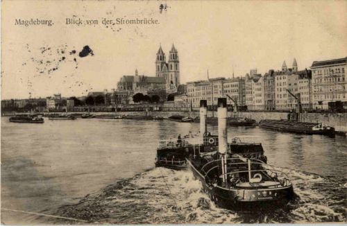 Magdeburg - Blick von der Strombrücke