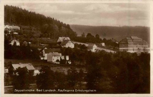 Zeppelinhöhe - Bad Landeck - Ladek Zdroj