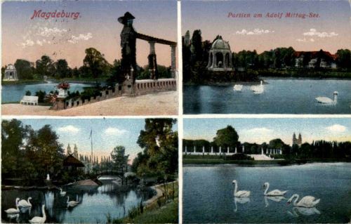 Magdeburg - Mehrbildkarte
