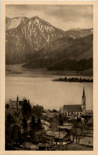 Schliersee mit Weinbergkirchlein